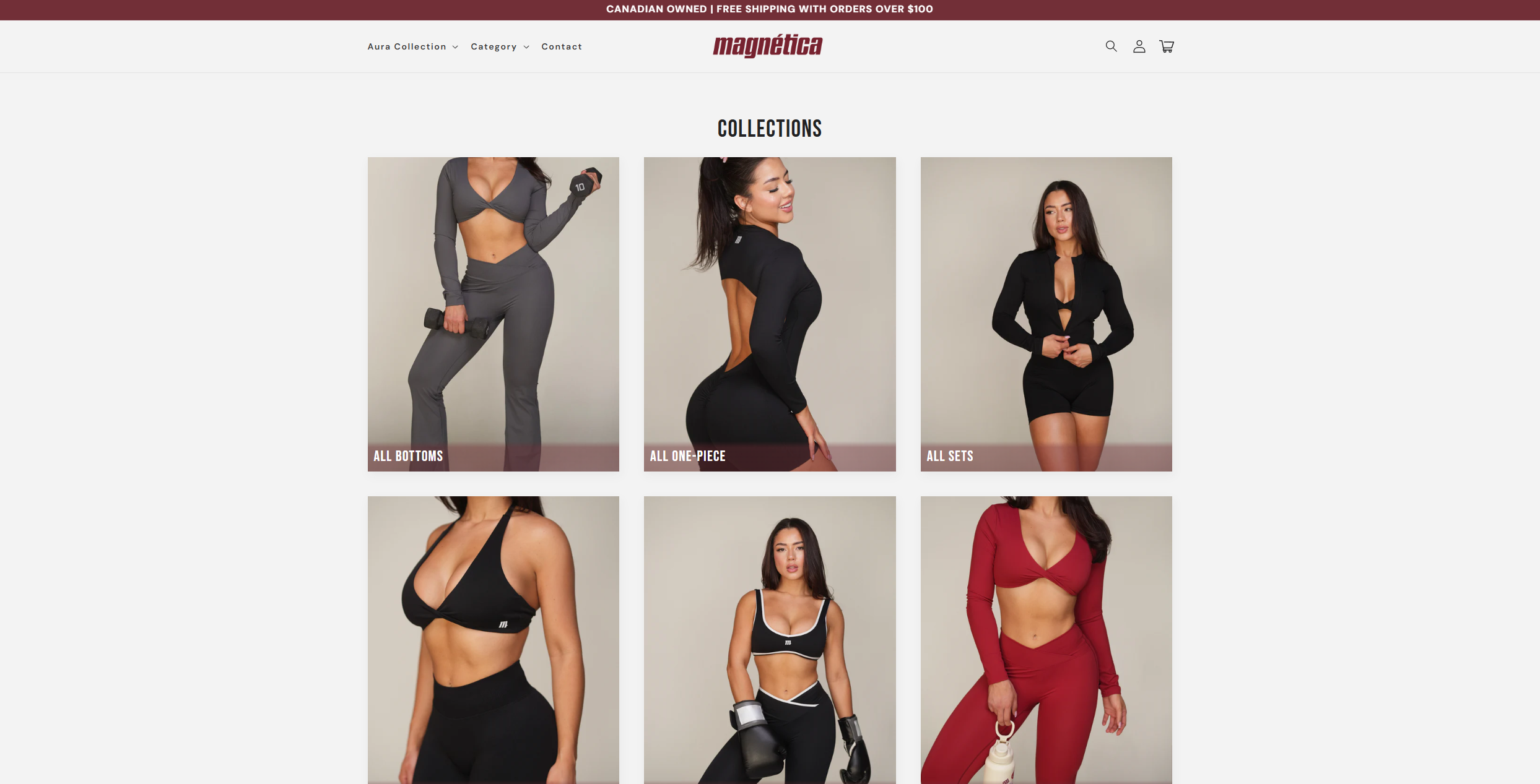 Magnetica landing page conversion design by Zion Commerce Alberta